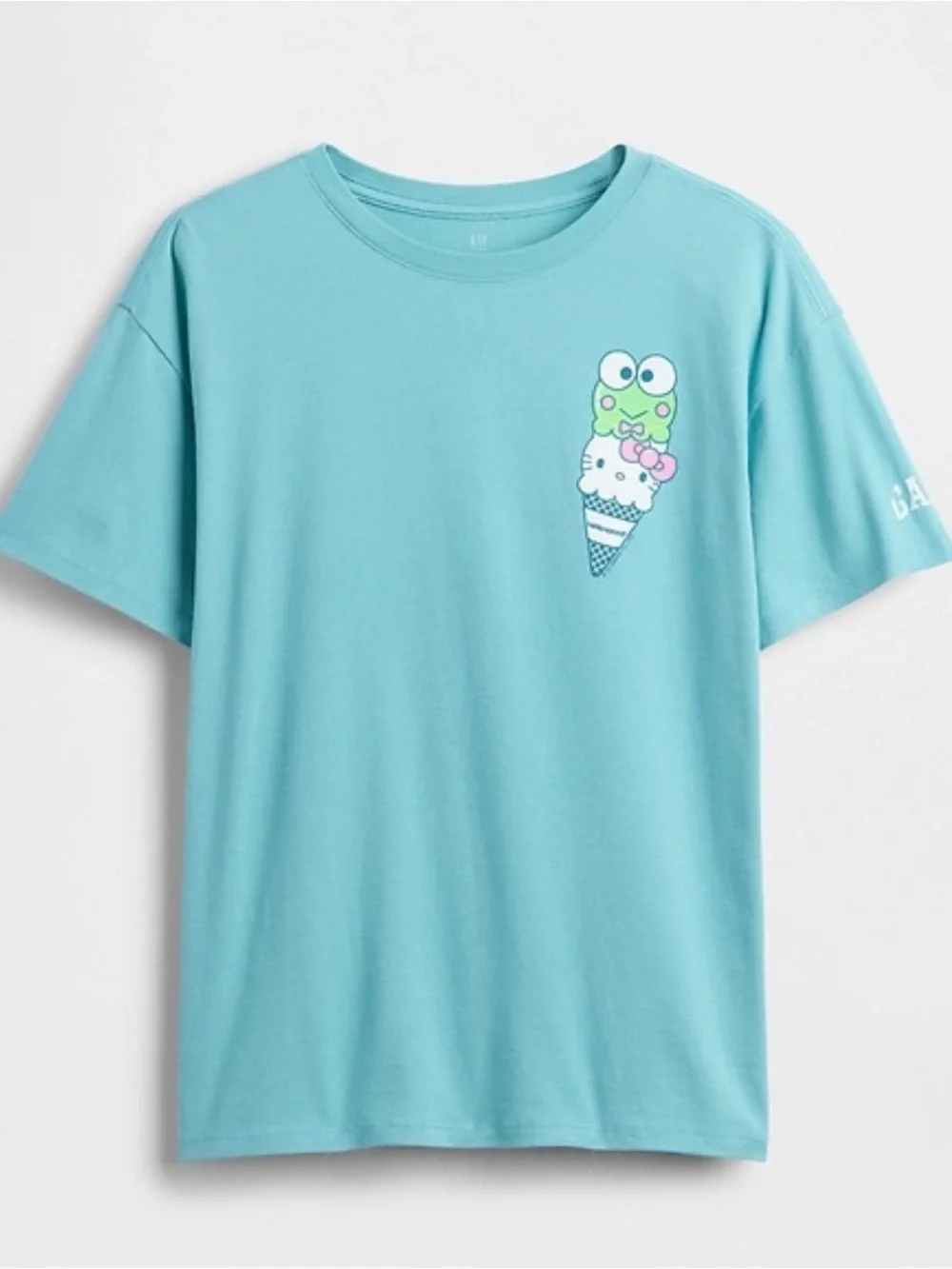 GAP Kids Aqua Hello Kitty and Friends Ice Cream Graphic Tee